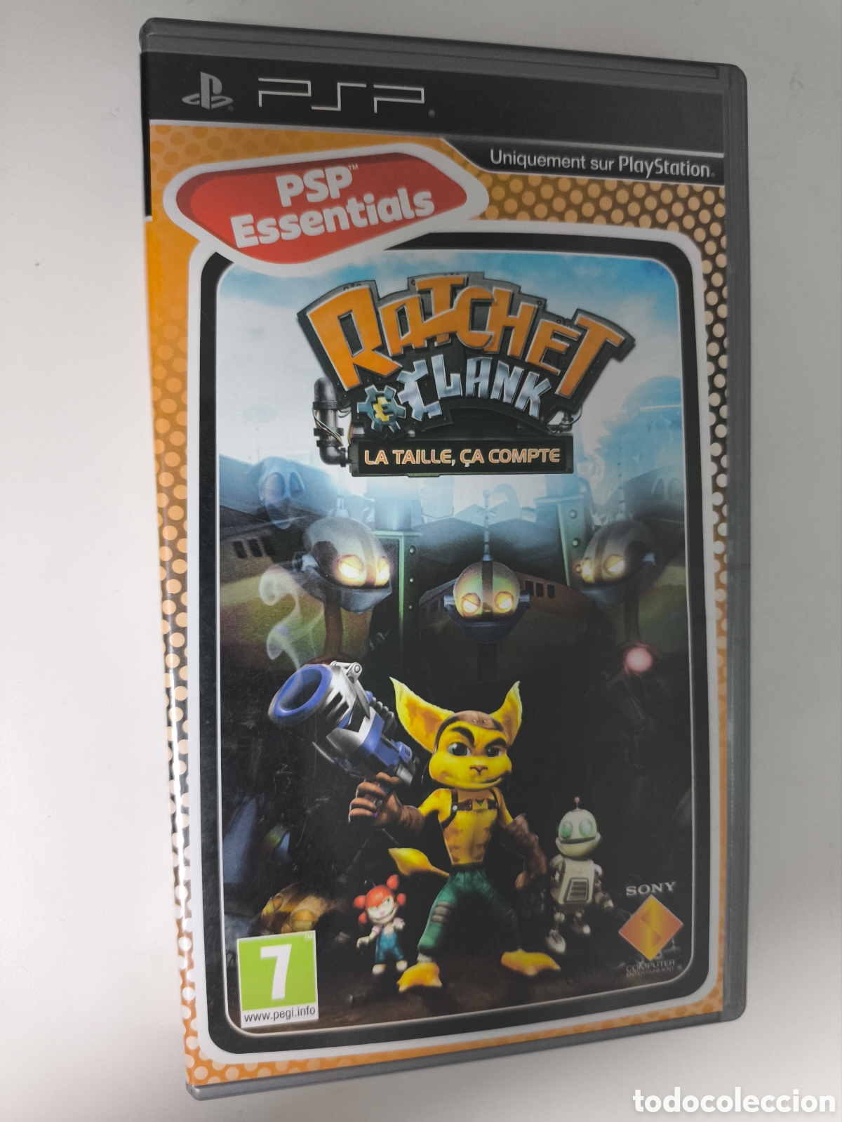 Videojuegos y consolas: Juego ratchet and clank el tama&ntilde;o importa Sony psp pal