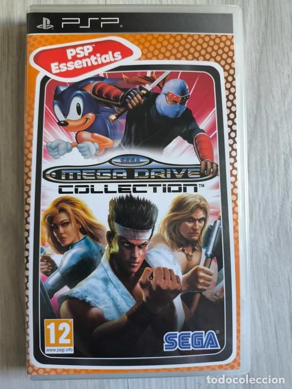 Videojuegos y consolas: Juego mega drive collection psp pal espa&ntilde;a