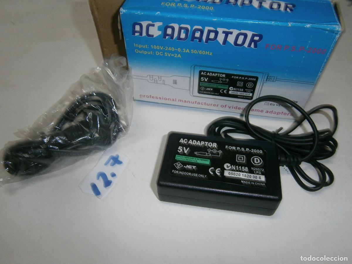 Videojuegos y consolas: ANTIGUO ADAPTADOR PARA CONSOLA PSP-2000 NUEVO EN SU CAJA