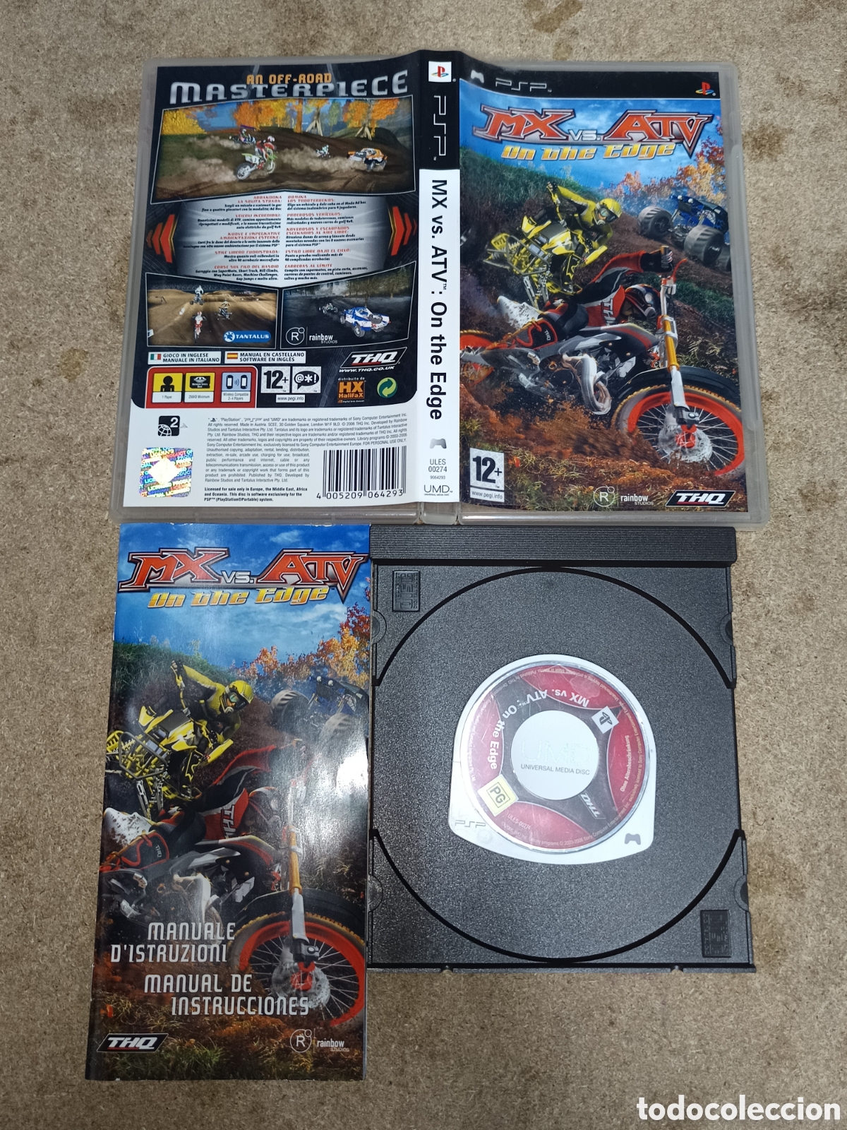 Videojuegos y consolas: PS2 MX VS ATV ON THE EDGE PAL ESP COMPLETO