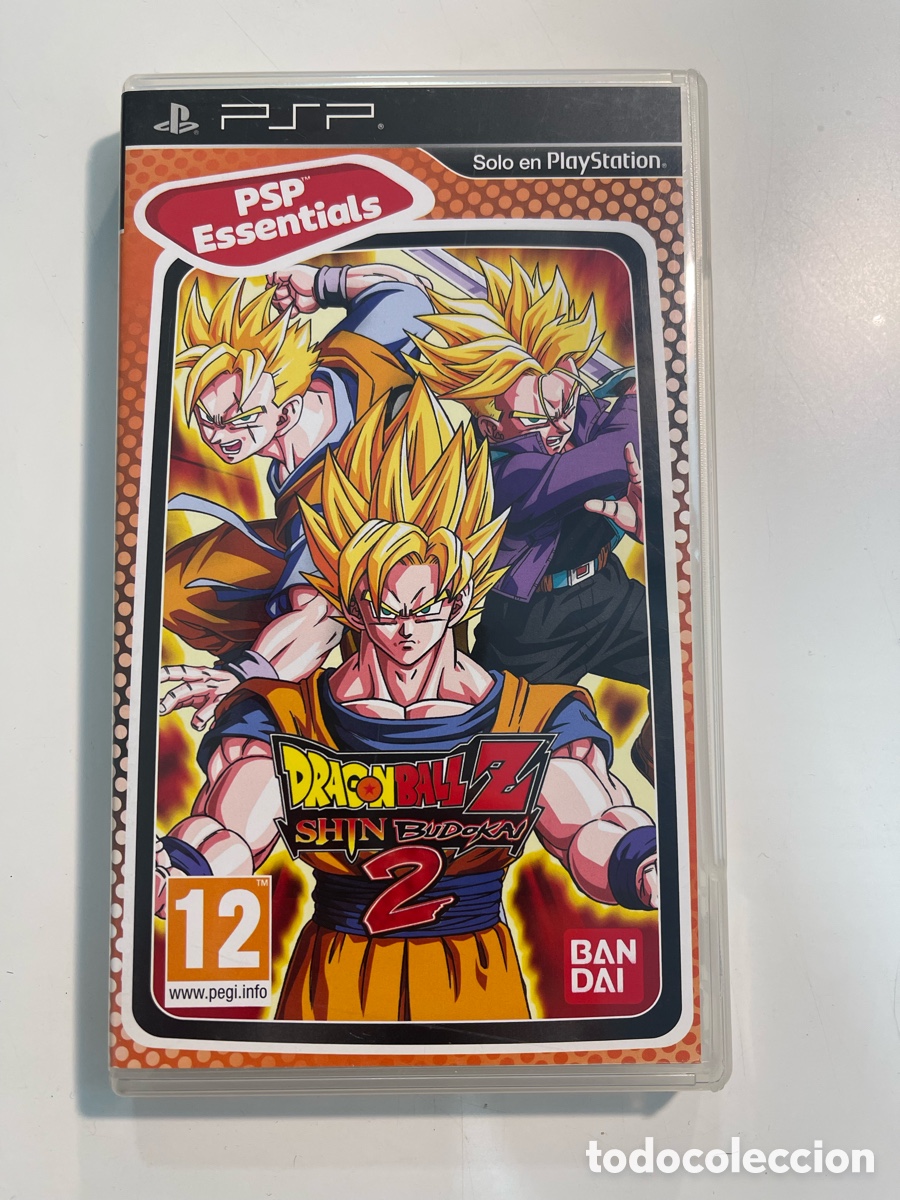 Videojuegos y consolas: juego PSP DRAGON BALL Z SHIN BUDOKAI 2 psp essentials