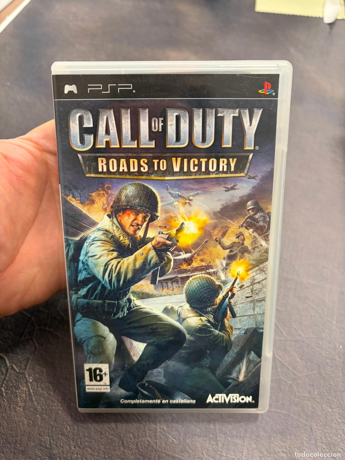 Videojuegos y consolas: Call of duty roads to victory - SOny playstation portable PSP - PAL ESP