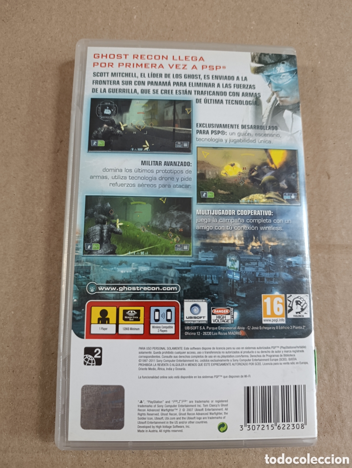 Videojuegos y consolas: GHOST RECON ADVANCED WARFIGHTER 2. PSP - Foto 2
