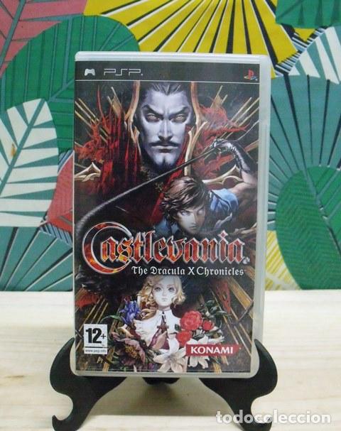 Videojuegos y consolas: Car&aacute;tula Vacia Juego PSP Castlevania - The Dracula X Chronicles - Playstation