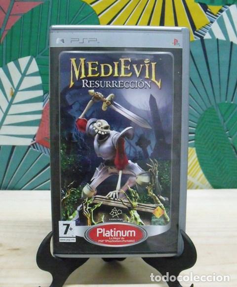 Videojuegos y consolas: Car&aacute;tula Vacia Juego PSP Medievil Resurrecci&oacute;n - Playstation