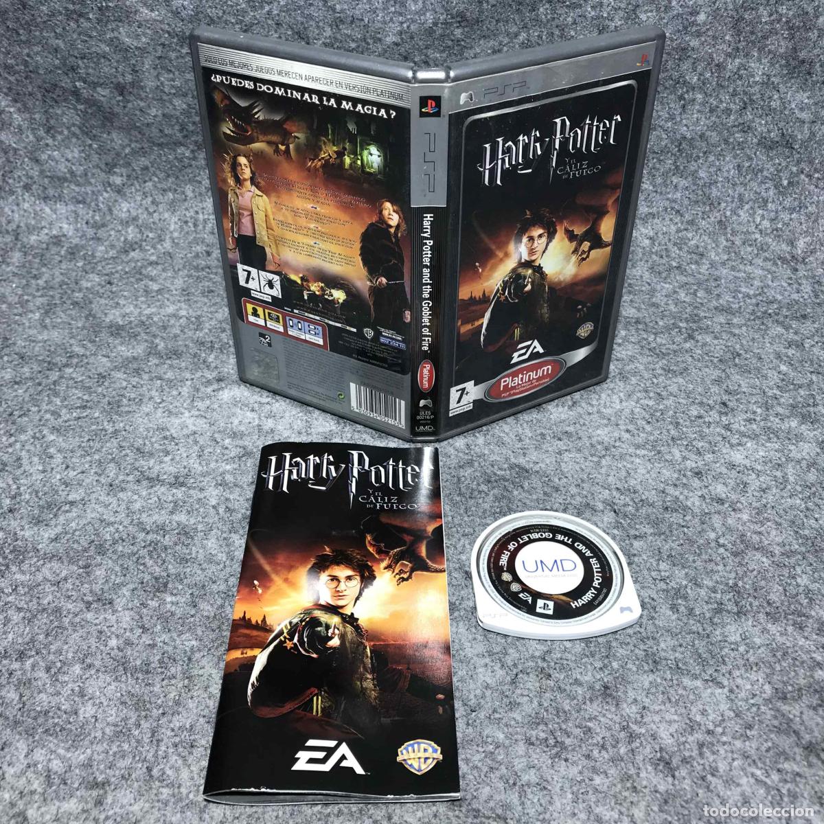 Videojuegos y consolas: HARRY POTTER Y EL CALIZ DE FUEGO SONY PSP