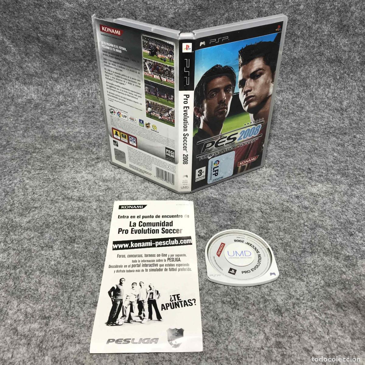 Videojuegos y consolas: PRO EVOLUTION SOCCER 2008 SONY PSP - Foto 1