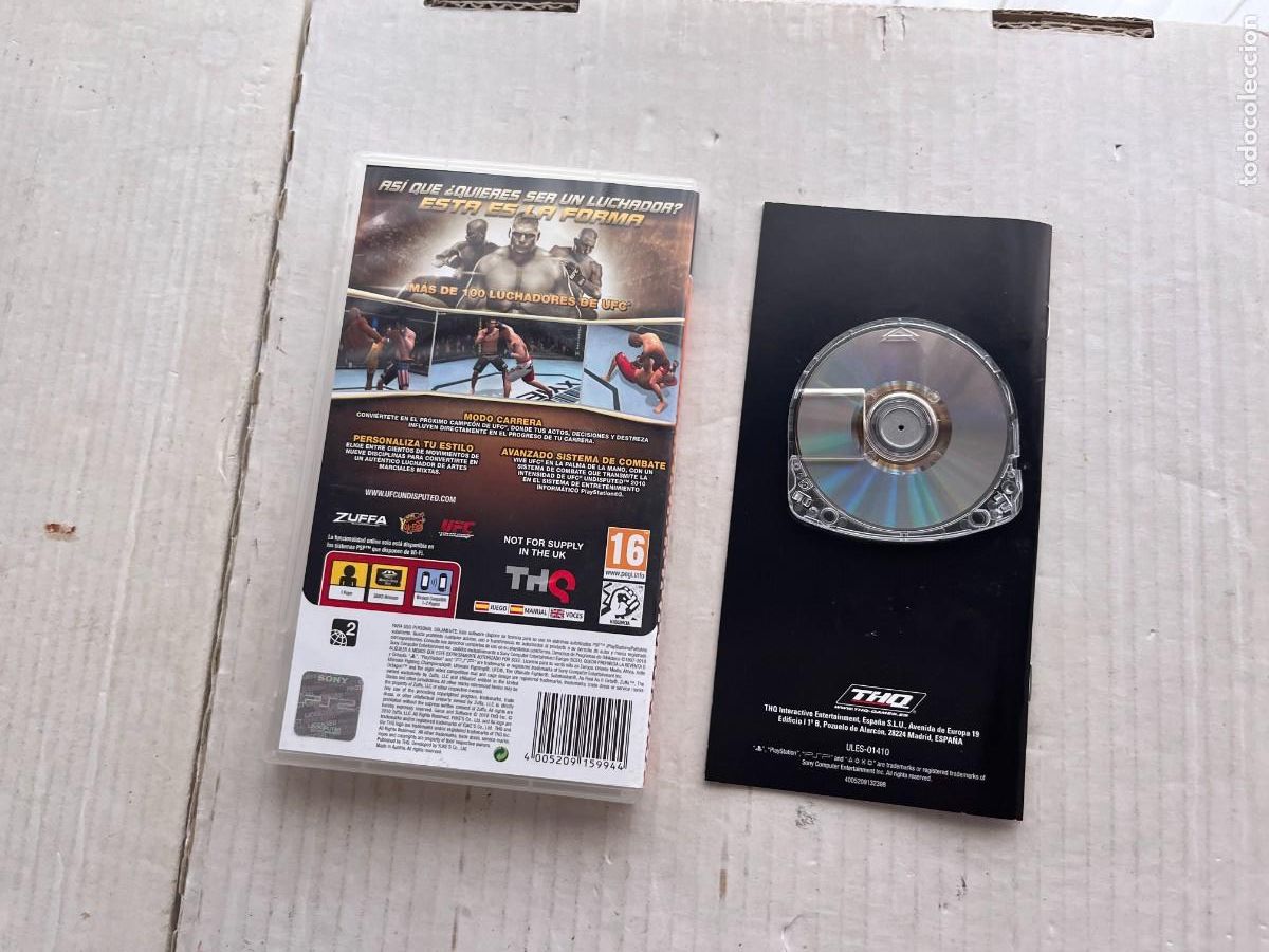 Videojuegos y consolas: UFC UNDISPUTED 2010 ESSENTIALS - PSP KREATEN - Foto 2