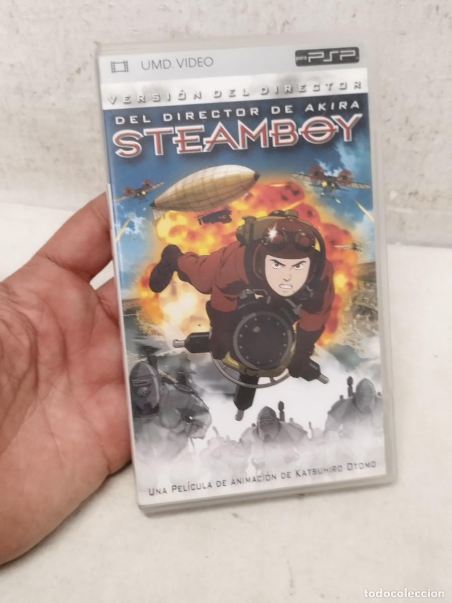 Videojuegos y consolas: Pel&iacute;cula Steamboy: Versi&oacute;n del Director (UMD Video para PSP), en su edici&oacute;n espa&ntilde;ola. Sony, Play.