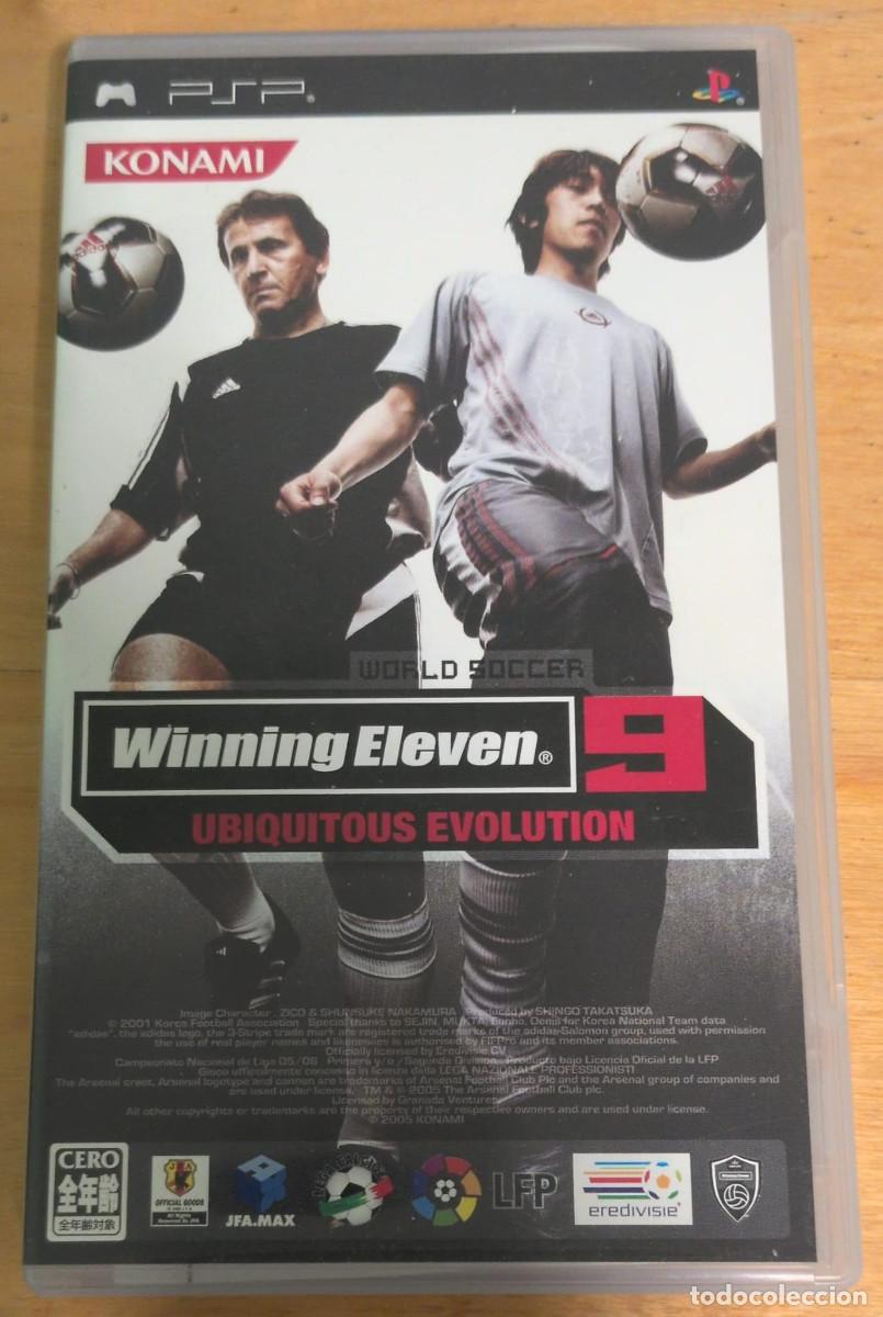 Videojuegos y consolas: Winning Eleven 9 Ubiquitous Evolution PSP Japon&eacute;s - Foto 1