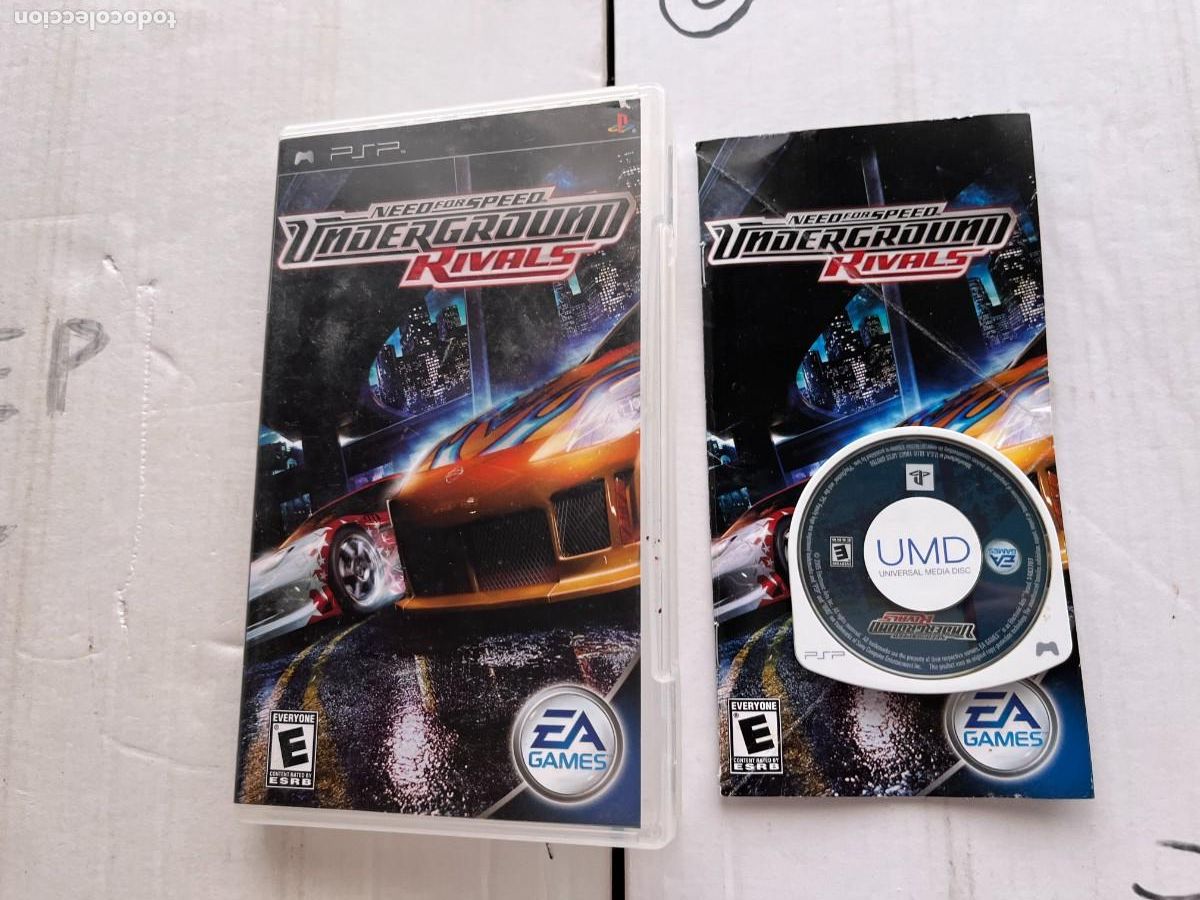 Videojuegos y consolas: NEED FOR SPEED UNDERGROUND RIVALS - PSP KREATEN