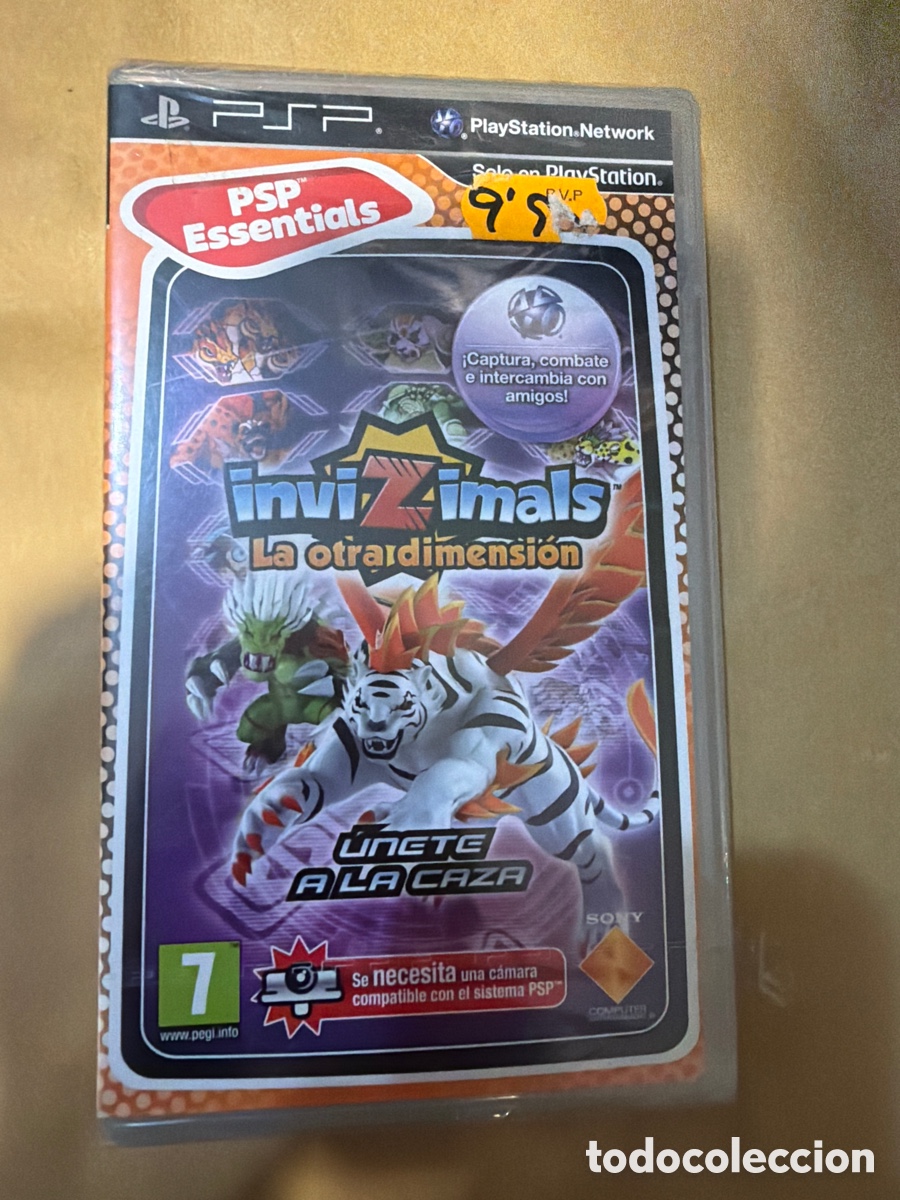Videojuegos y consolas: Invizimals la otra dimensi&oacute;n SONY PSP PAL ESPA&Ntilde;A- Precintado -