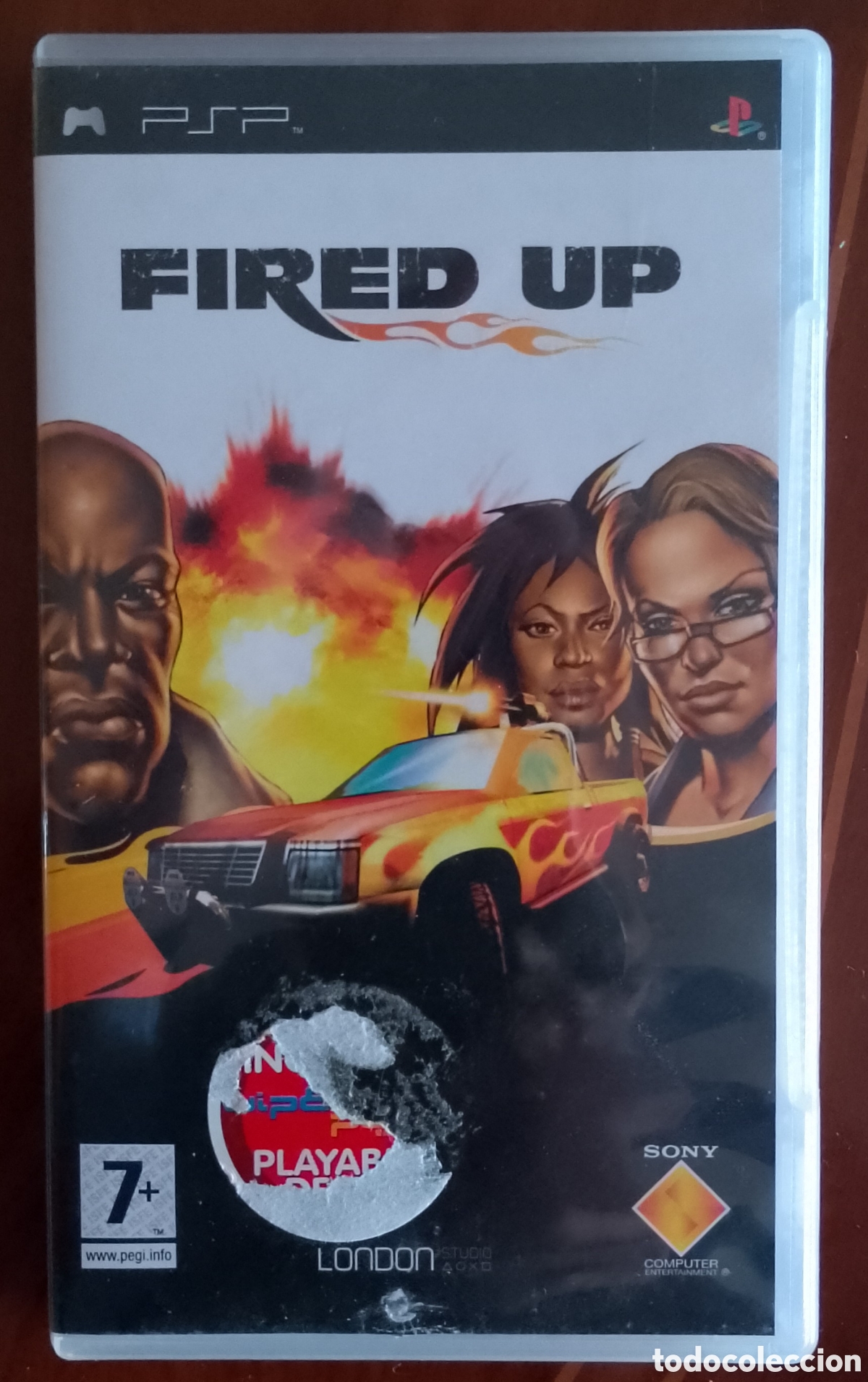 Videojuegos y consolas: FIRED UP - JUEGO PARA PSP