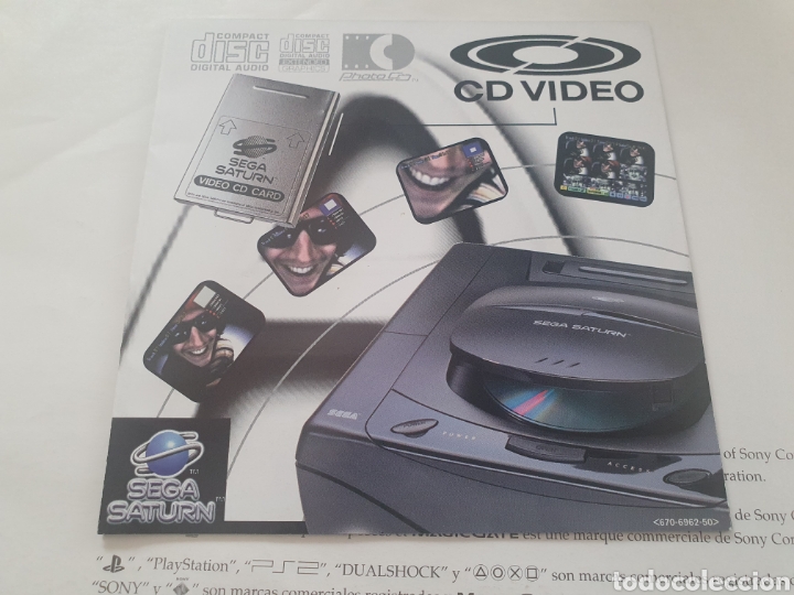 Videojuegos y consolas: MANUALES SEGA SATURN - Foto 1