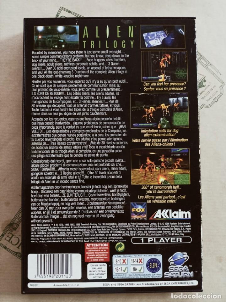 Videojuegos y consolas: ALIEN TRILOGY SEGA SATURN - Foto 3