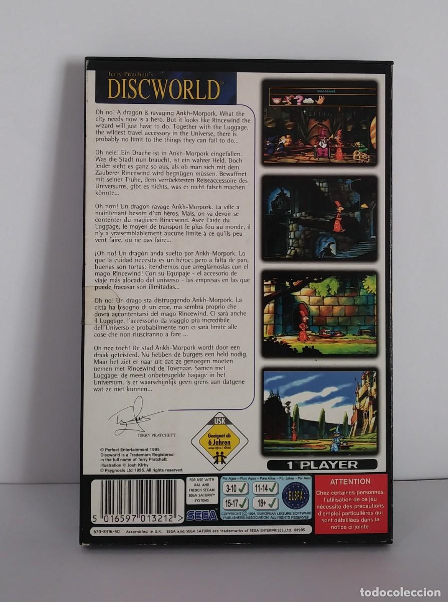 Videojuegos y consolas: DISK WOLRD SATURN COMPLETO - Foto 3