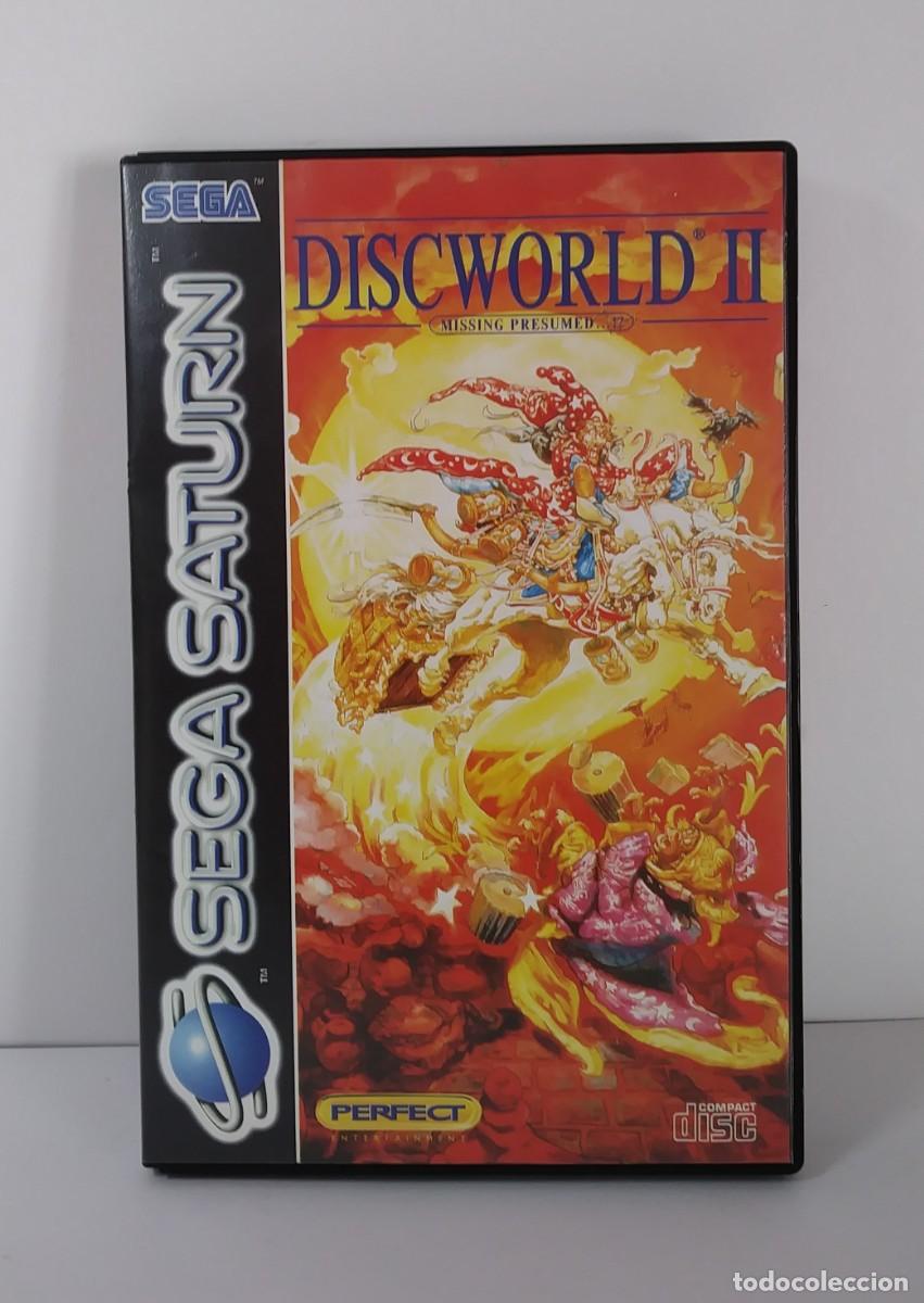 Videojuegos y consolas: DISK WOLRD II SEGA SATURN - Foto 1