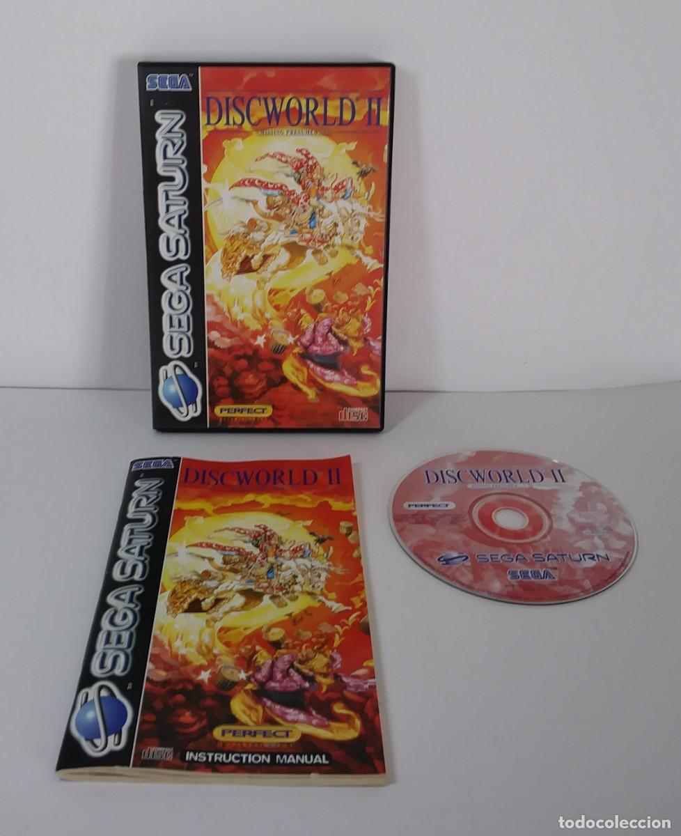 Videojuegos y consolas: DISK WOLRD II SEGA SATURN - Foto 2