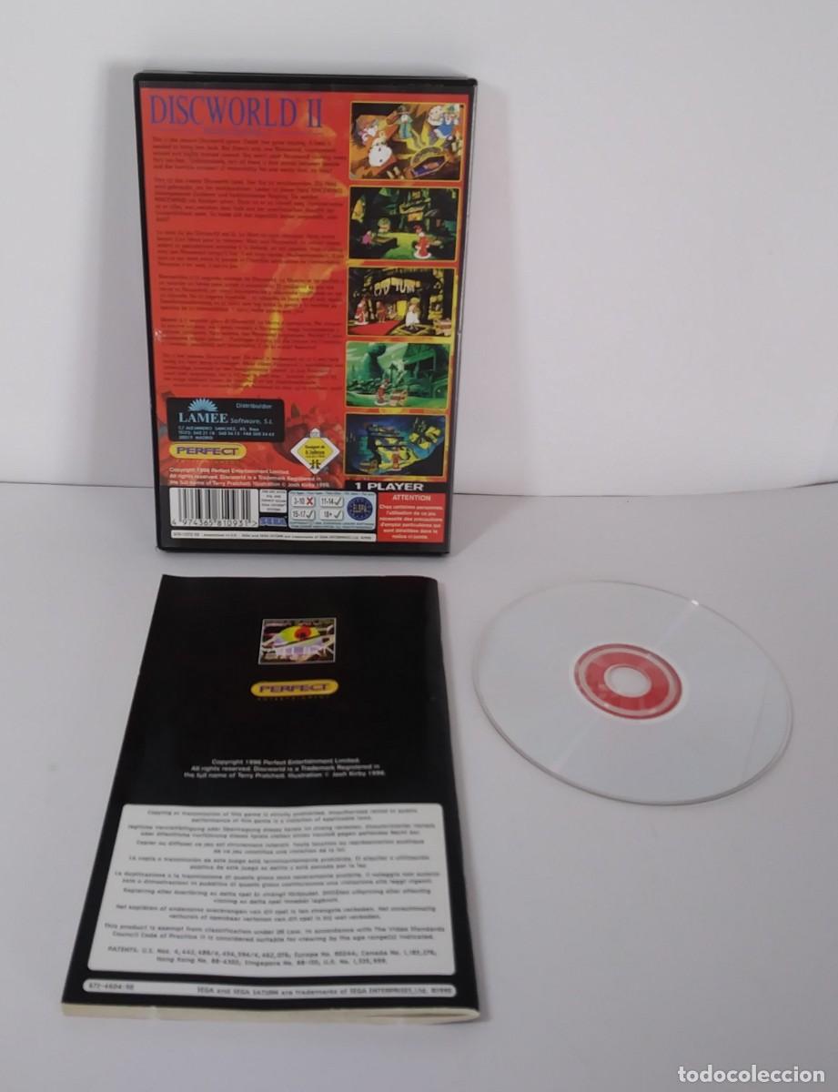 Videojuegos y consolas: DISK WOLRD II SEGA SATURN - Foto 12