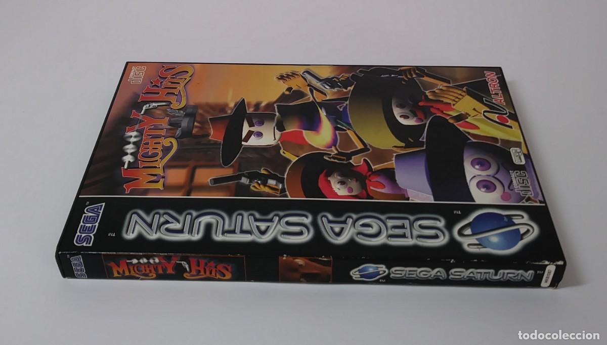 Videojuegos y consolas: MIGHTY HITS SATURN COMPLETO COMO NUEVO - Foto 4