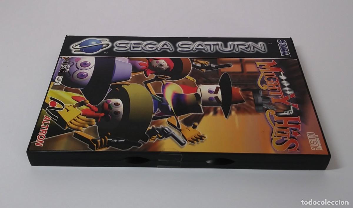 Videojuegos y consolas: MIGHTY HITS SATURN COMPLETO COMO NUEVO - Foto 6