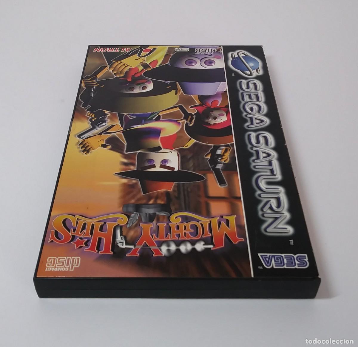 Videojuegos y consolas: MIGHTY HITS SATURN COMPLETO COMO NUEVO - Foto 7