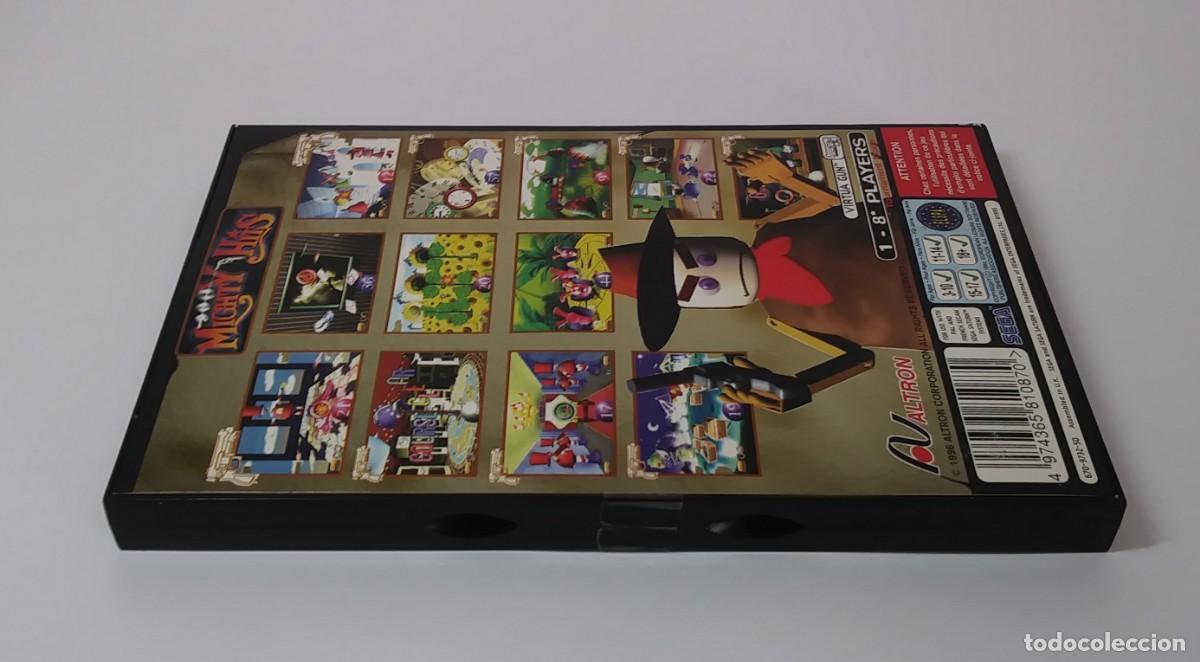 Videojuegos y consolas: MIGHTY HITS SATURN COMPLETO COMO NUEVO - Foto 8