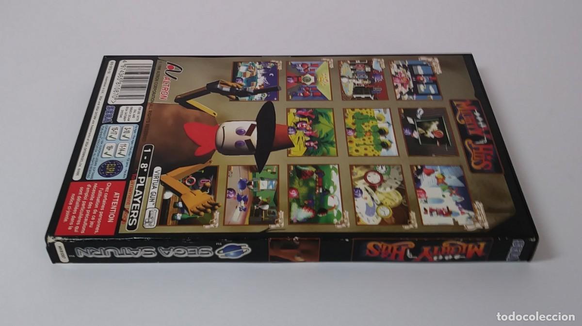 Videojuegos y consolas: MIGHTY HITS SATURN COMPLETO COMO NUEVO - Foto 9