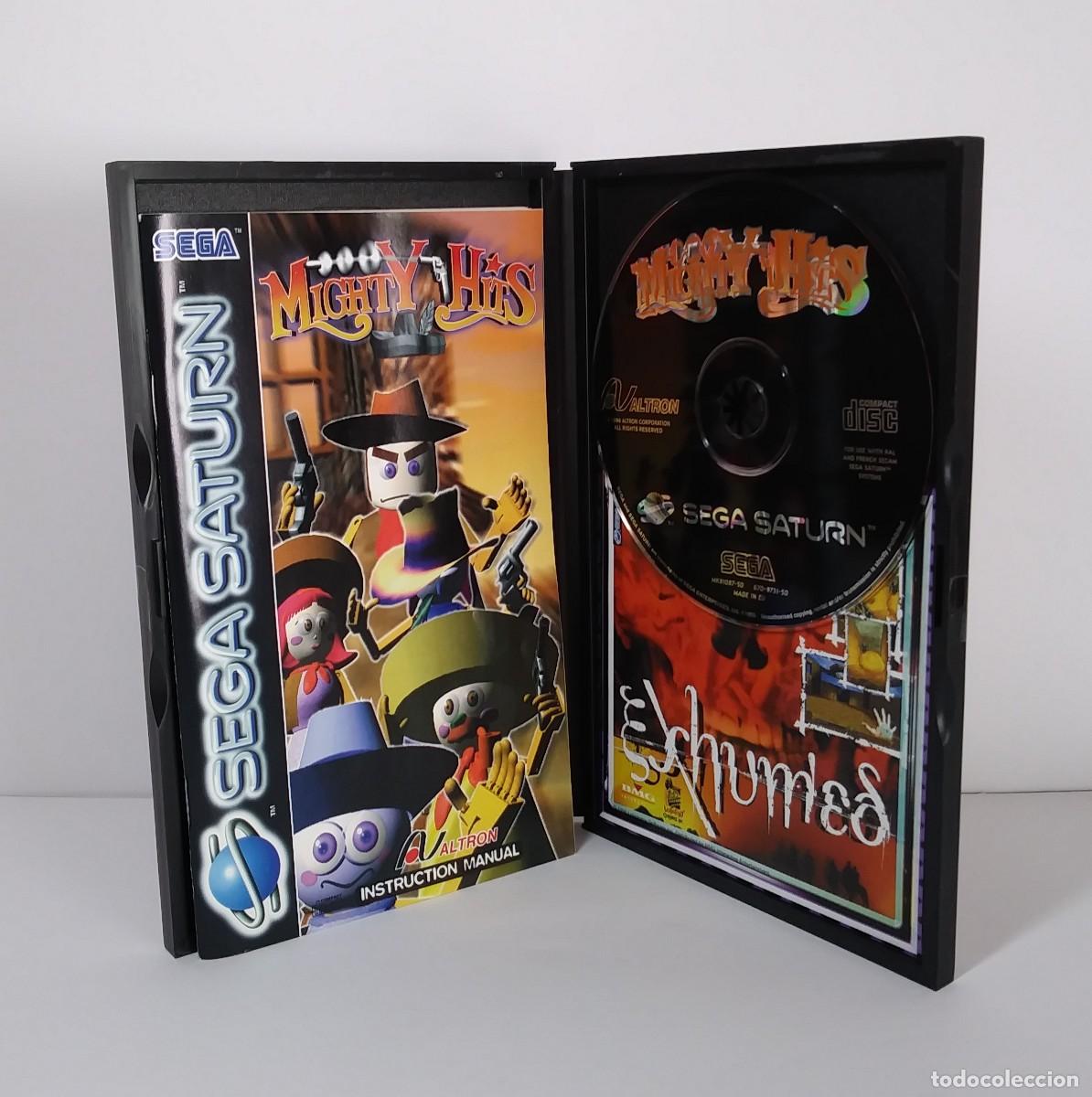 Videojuegos y consolas: MIGHTY HITS SATURN COMPLETO COMO NUEVO - Foto 10