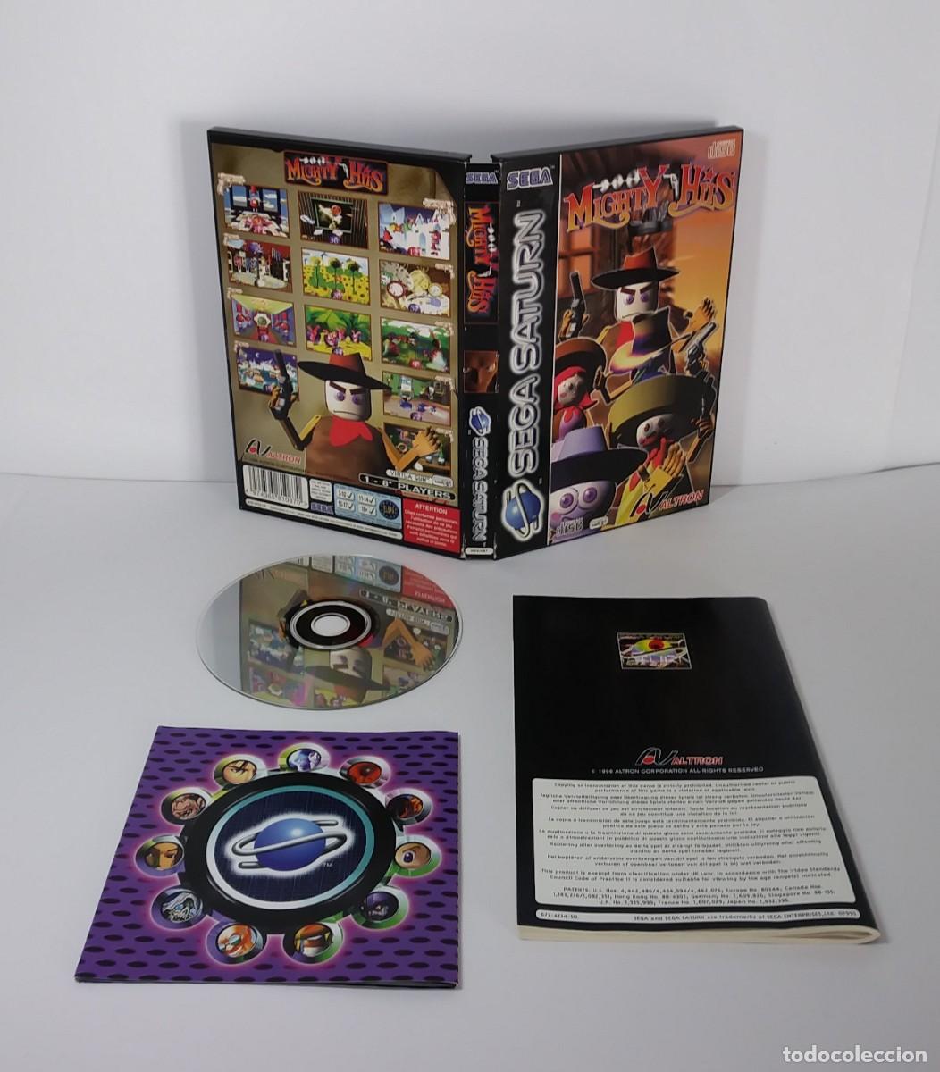 Videojuegos y consolas: MIGHTY HITS SATURN COMPLETO COMO NUEVO - Foto 11