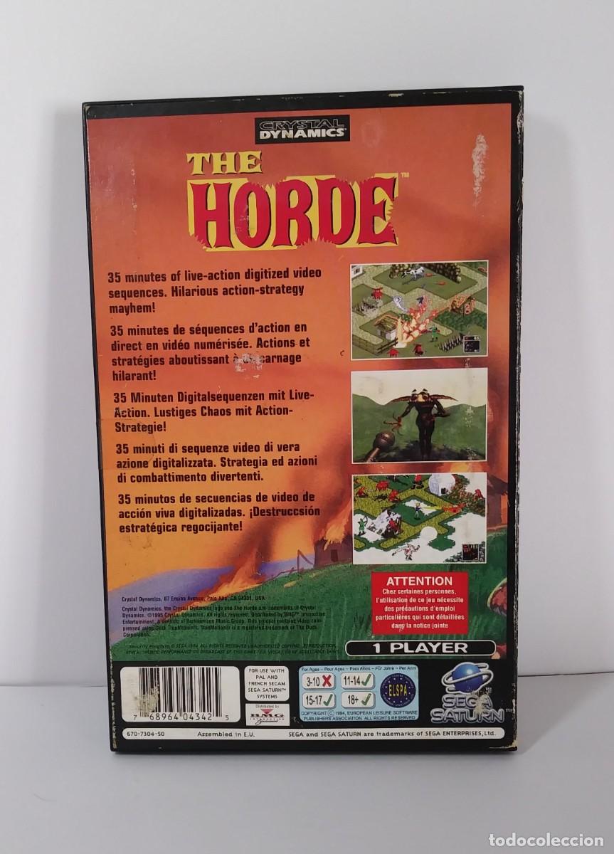 Videojuegos y consolas: THE HORDE SATURN FRANC&Eacute;S - Foto 3