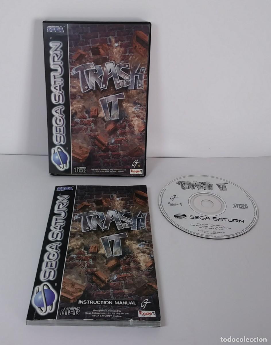 Videojuegos y consolas: TRASH IT SEGA SATURN PAL - Foto 2