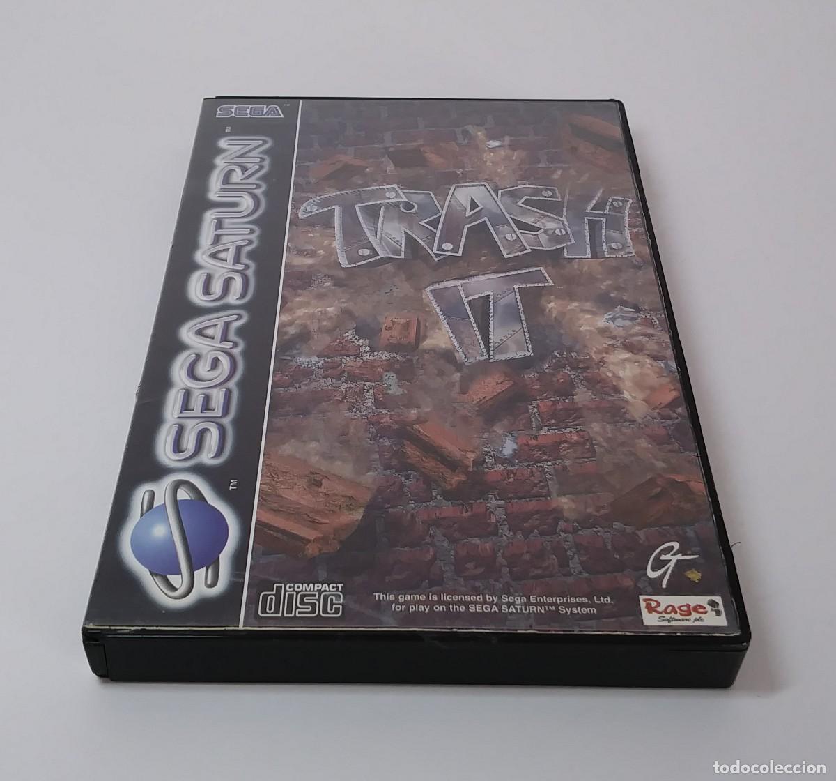 Videojuegos y consolas: TRASH IT SEGA SATURN PAL - Foto 5