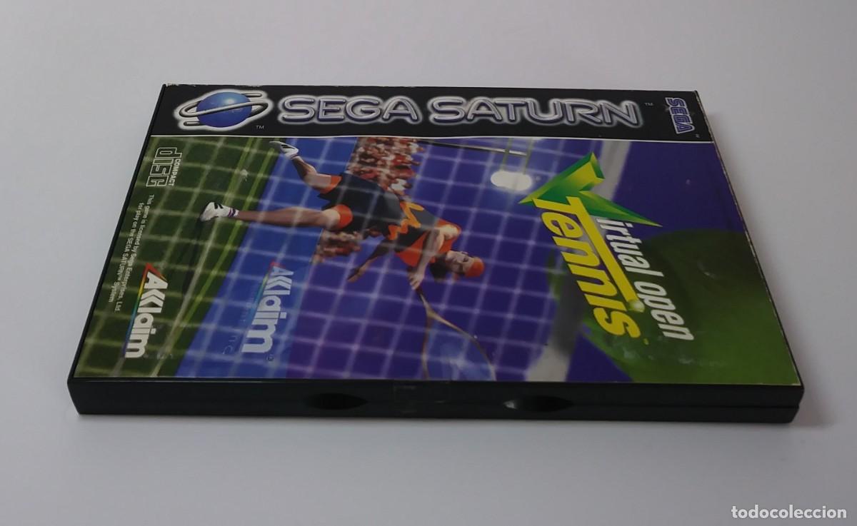Videojuegos y consolas: VIRTUAL OPEN TENNIS SATURN PAL COMPLETO - Foto 6