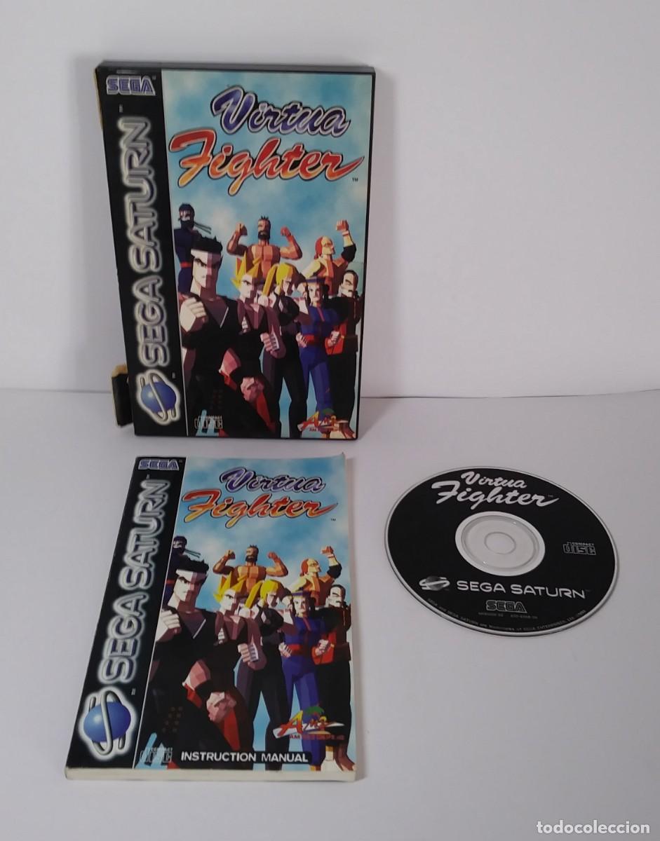 Videojuegos y consolas: VIRTUA FIGHTER SATURN PAL COMPLETO - Foto 2