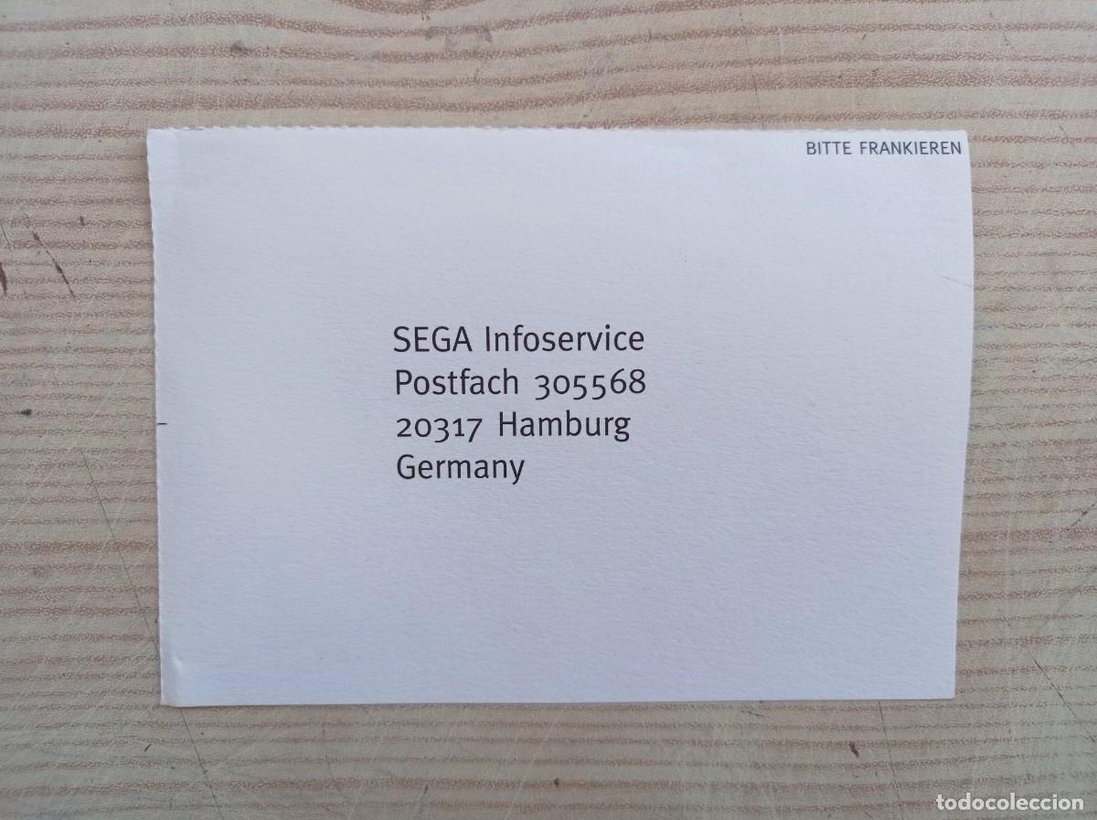 Videojuegos y consolas: Sega Saturn Sonic Registration Cards Germany - Foto 2