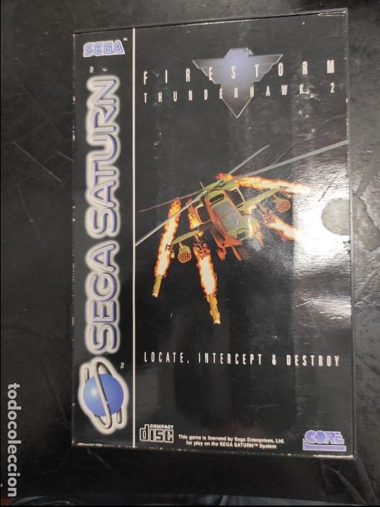 Videojuegos y consolas: Thunderhawk 2 Firestorm - sega Saturn - PAL - Completo - Foto 1