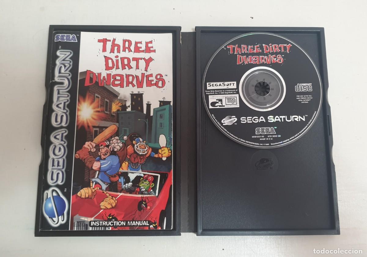 Videojuegos y consolas: Three dirty dwarves sega saturn - Foto 3