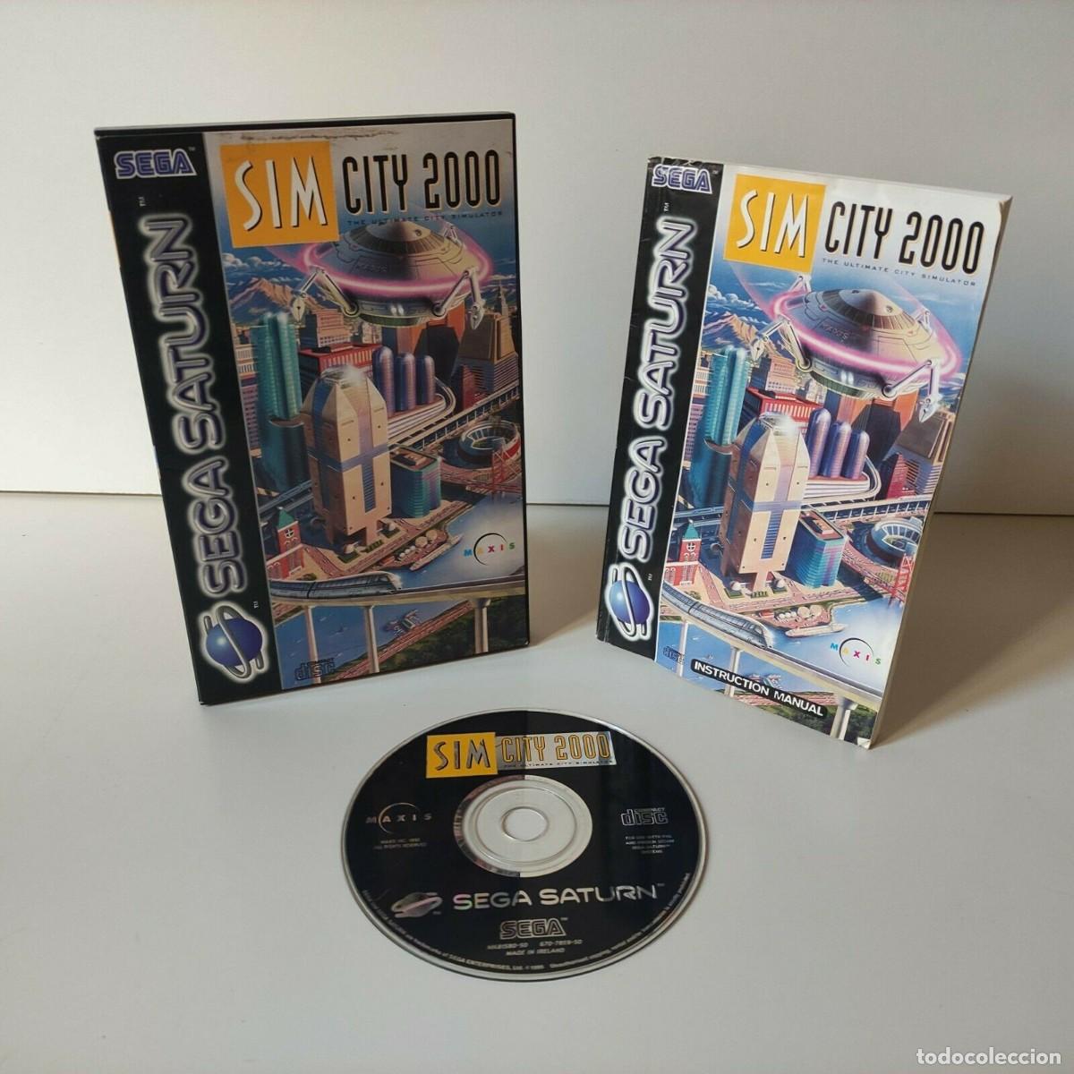 Videojuegos y consolas: SIM CITY 2000 Sega Saturn (1995) - Foto 1