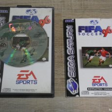 Videojuegos y Consolas: ARKANSAS1980 VIDEOJUEGO ESTADO DECENTE SEGA SATURN CON MANUAL DISCO OK FIFA SOCCER 96