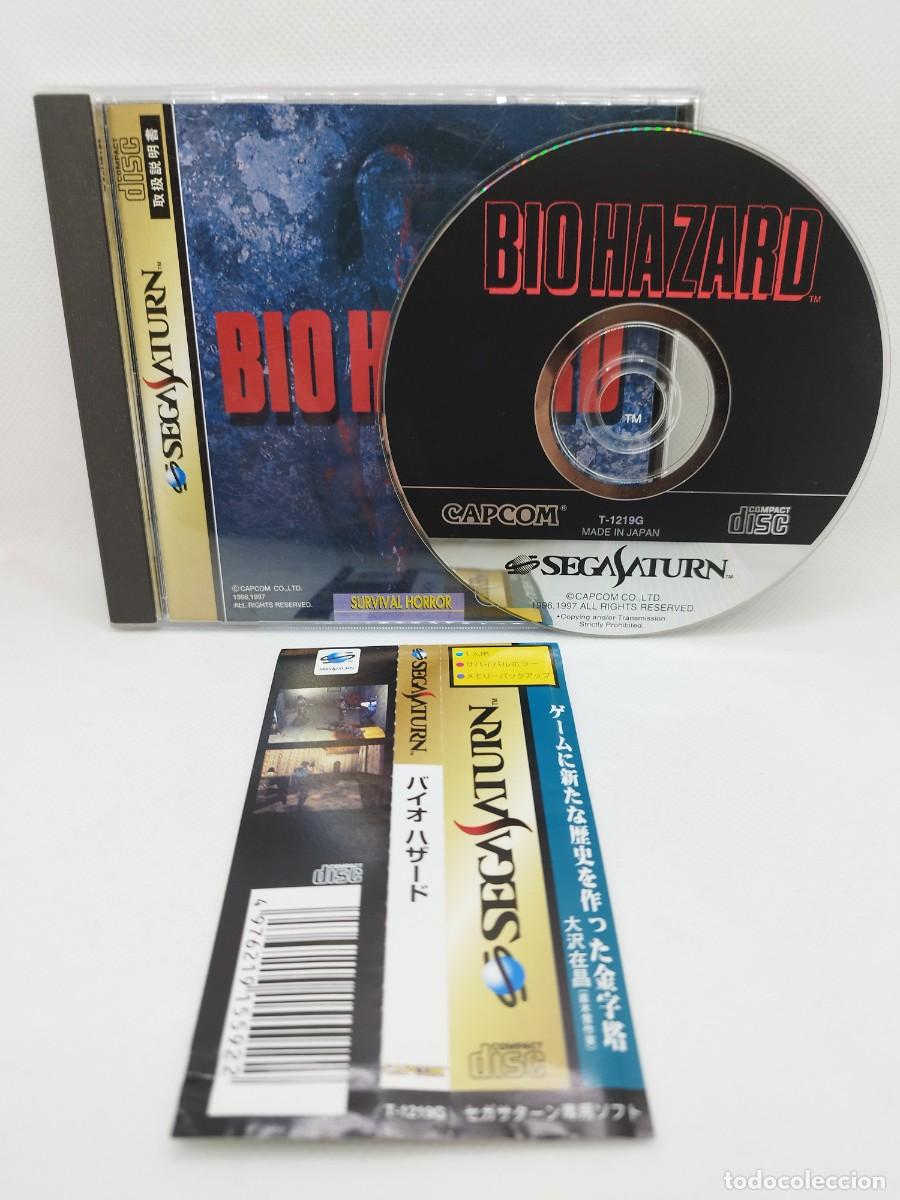Videojuegos y consolas: Biohazard Resident Evil Sega Saturn NTSC-J - Foto 1