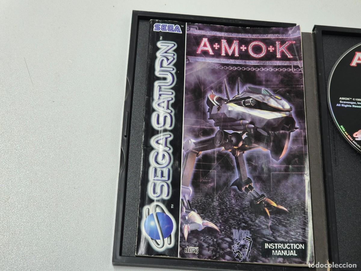 Videojuegos y consolas: AMOK . Consola Sega Saturn - Foto 5