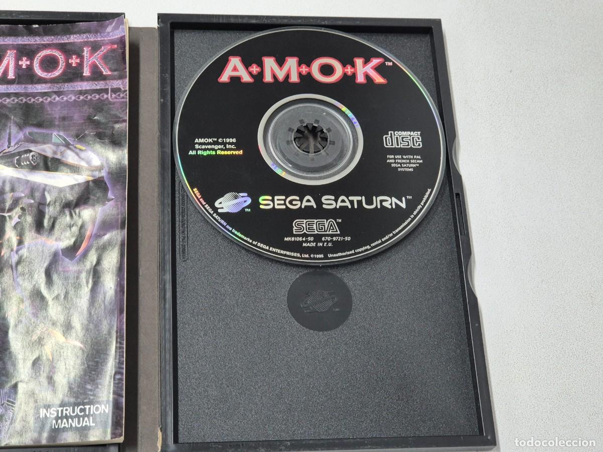 Videojuegos y consolas: AMOK . Consola Sega Saturn - Foto 6