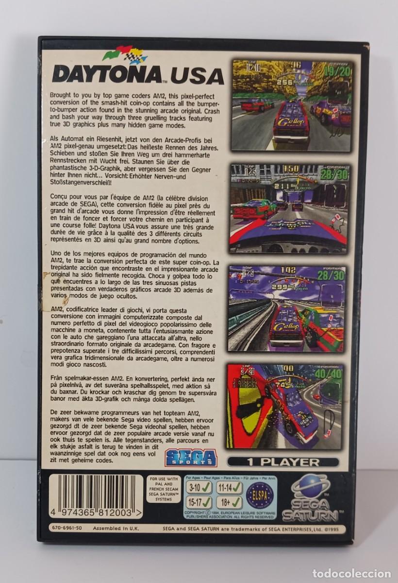 Videojuegos y consolas: DAYTONA USA SEGA SATURN - Foto 2