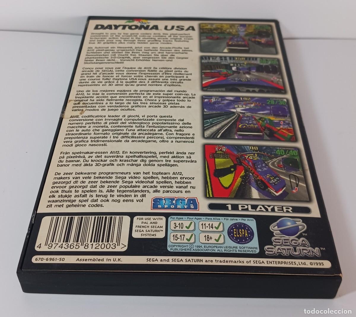 Videojuegos y consolas: DAYTONA USA SEGA SATURN - Foto 7