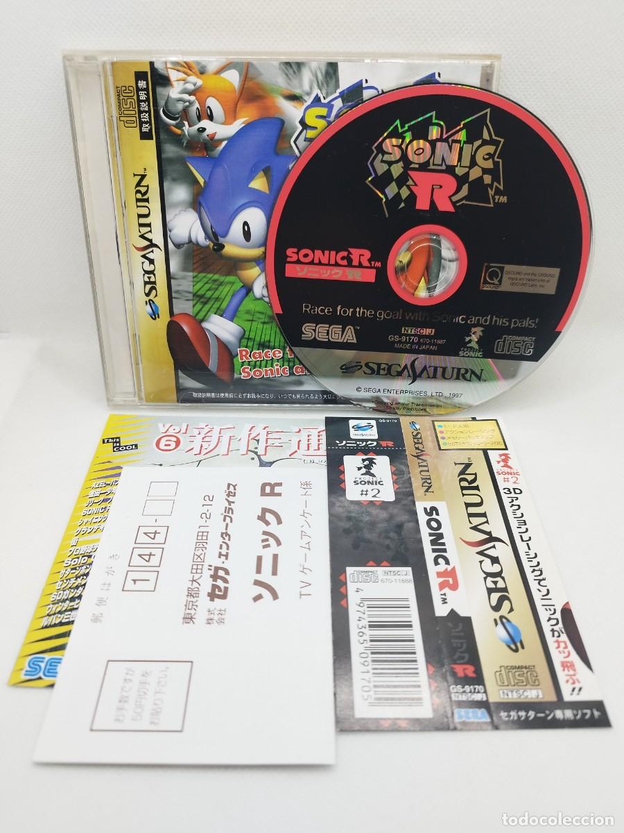 Videojuegos y consolas: Sonic R Sega Saturn NTSC-J - Foto 1