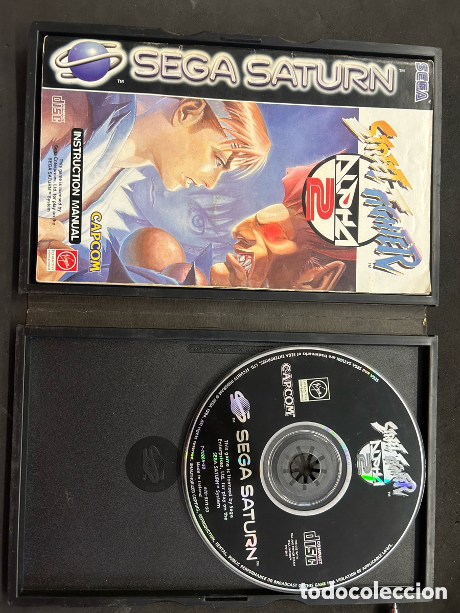 Videojuegos y consolas: Sega saturn Street Fighter Alpha 2 - Foto 2