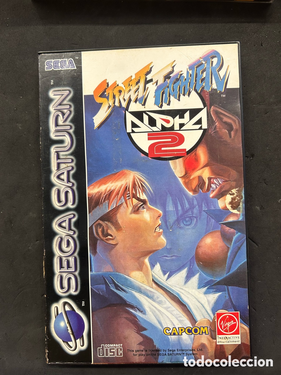 Videojuegos y consolas: Sega saturn Street Fighter Alpha 2 - Foto 1
