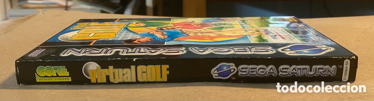 Videojuegos y consolas: SEGA SATURN. VIRTUAL GOLF. SOLAMENTE LA CAJA. - Foto 4