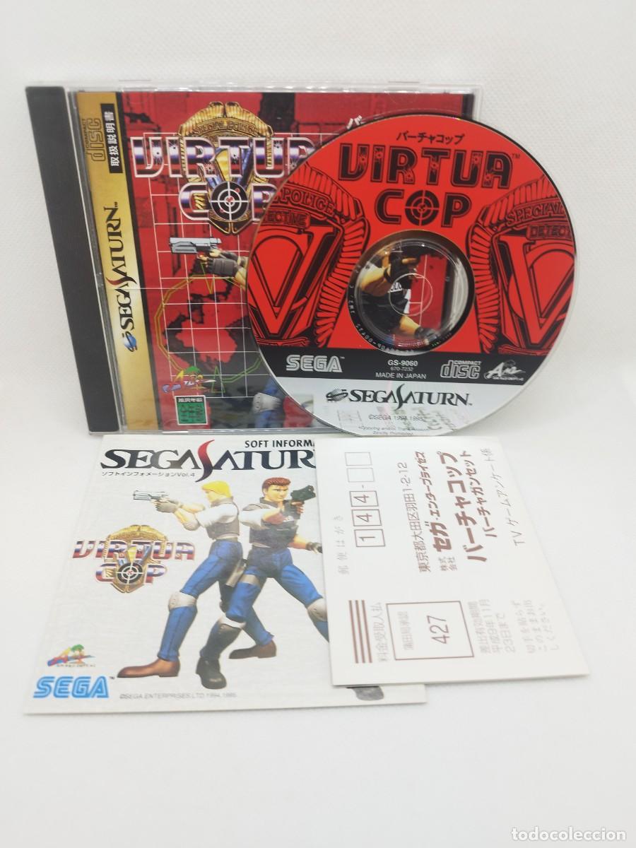 Videojuegos y consolas: Virtua Cop Sega Saturn NTSC-J - Foto 1